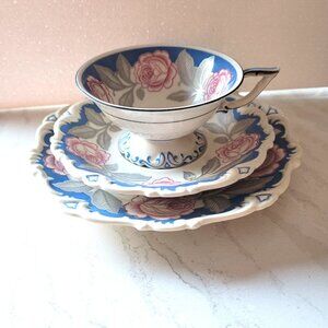 Seltmann Weiden Cup Saucer Plate Set 1924-1946 Mark